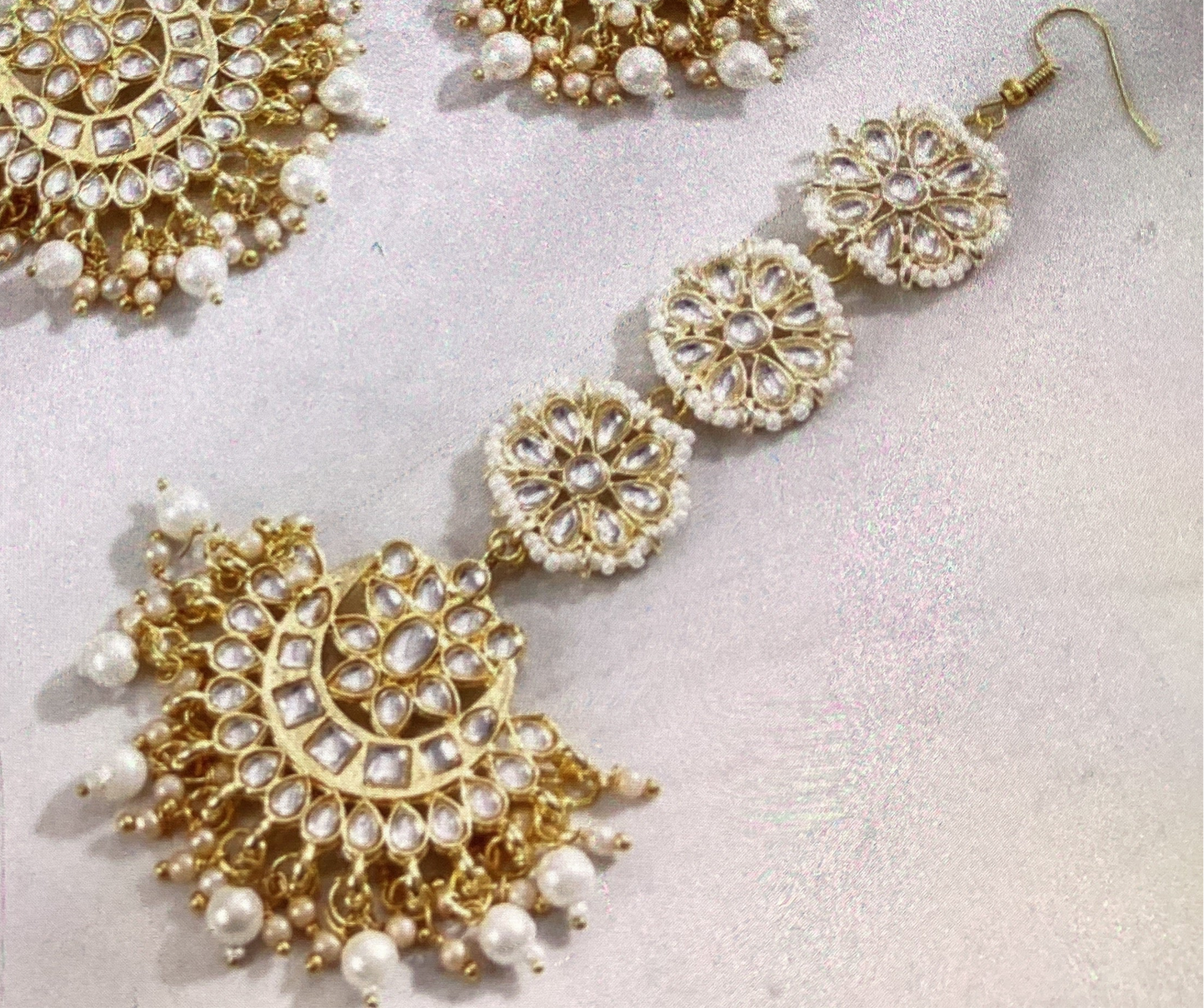 KUNDAN CHANDBALI MANGTIKKA SET