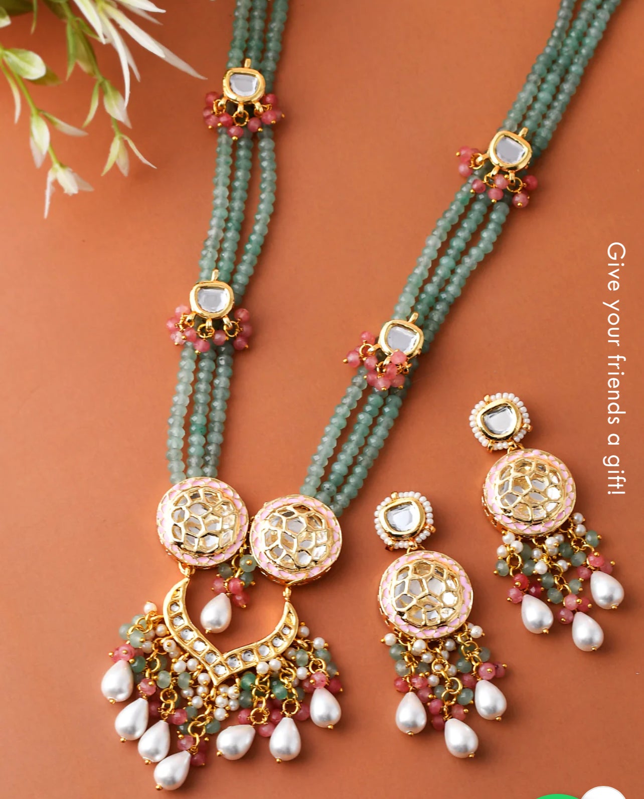 Mala kundan set