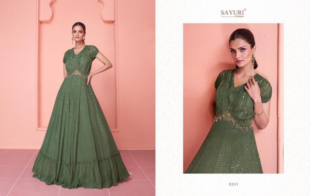 Wedding wear long dress