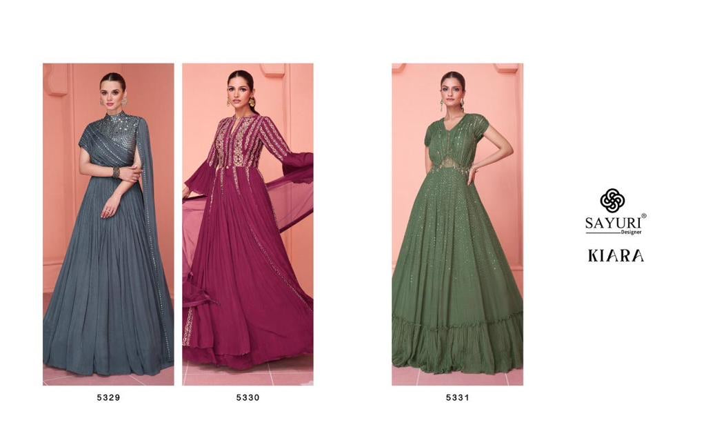 Wedding wear long dress