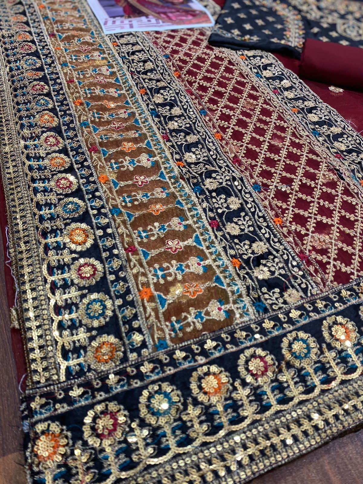 Caspara saree