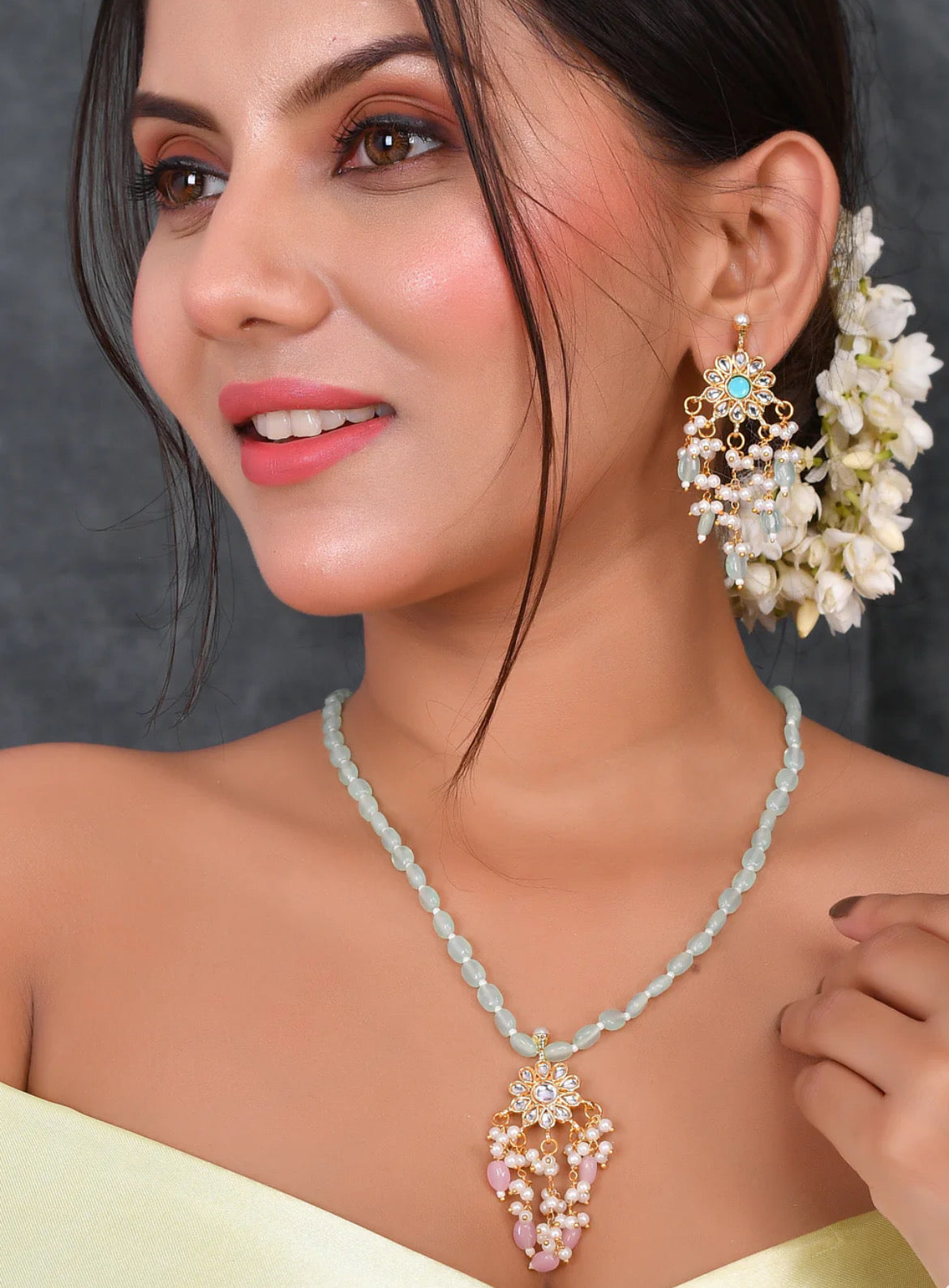 Kundan earings