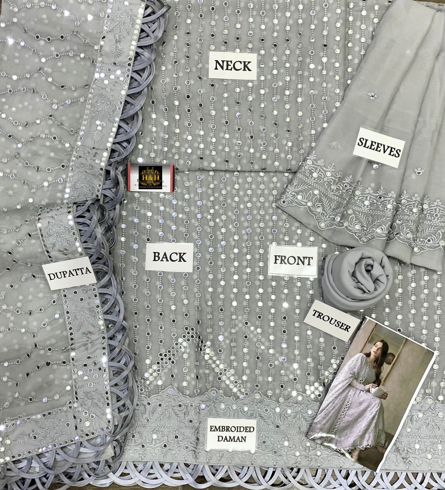 Replica Asim jofa chiffon