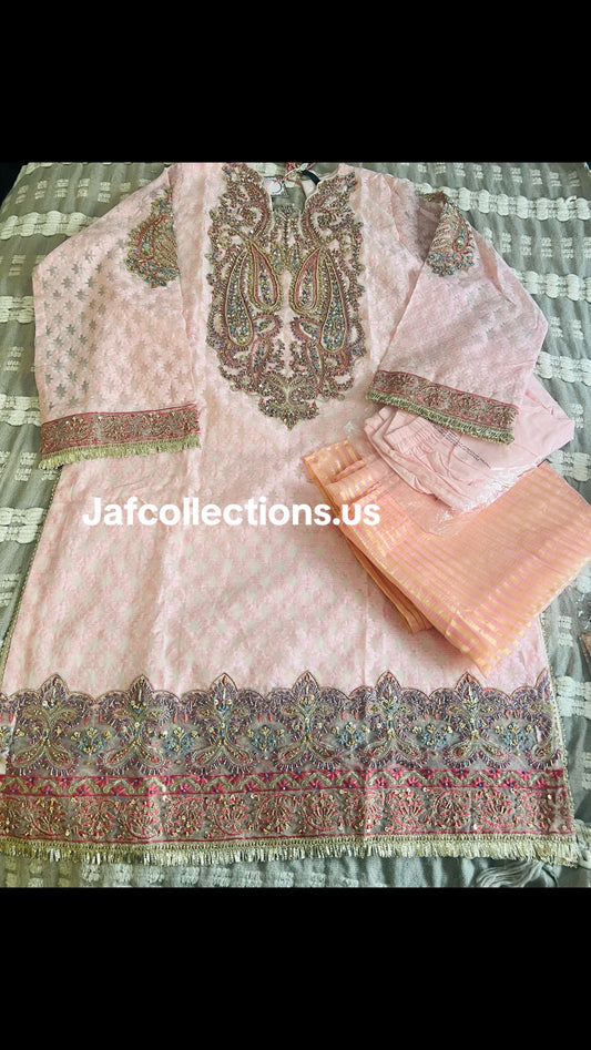 Fancy pink 3 piece