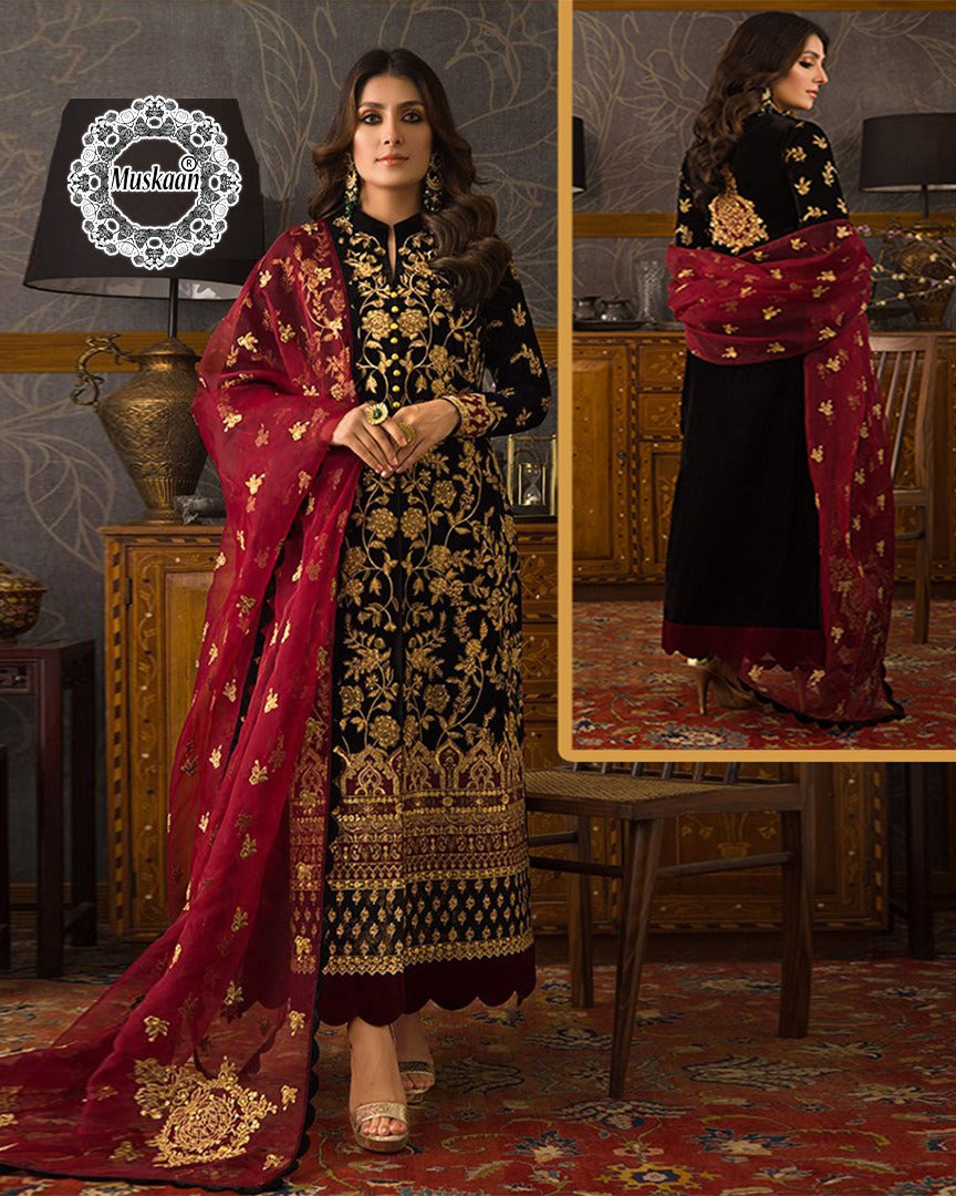 Zainab Chotani velvet formal collection