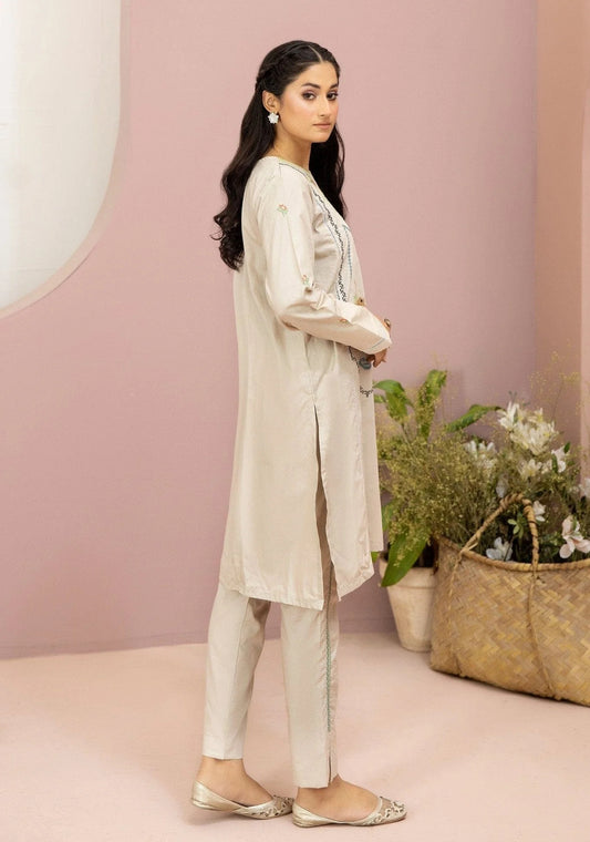 2 piece beige color