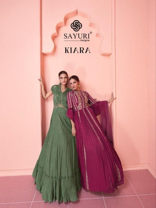 Wedding wear long dress