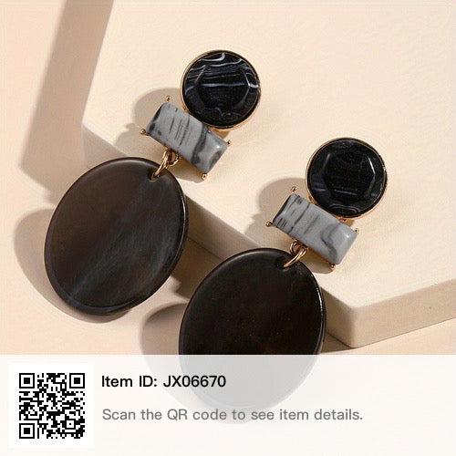 dark brown earings
